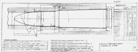 Чертеж ствола калибра 5 45
